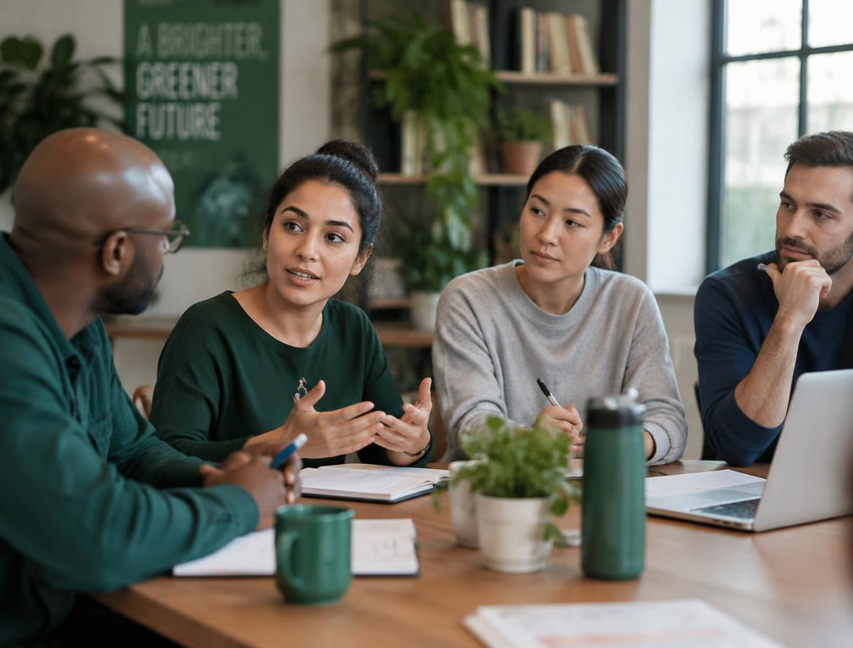 A workplace training session in progress